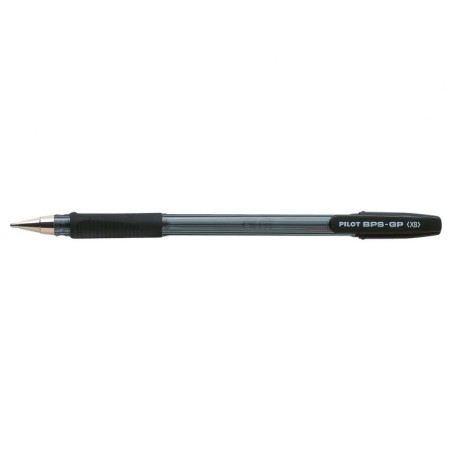 Pilot Boligrafo de Bola BPS-GP - Recargable - Punta Extra Ancha de 1.60mm - Trazo de 0.33mm - Color Negro