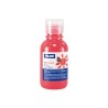 Milan Botella de Tempera - 125ml - Tapon Dosificador - Secado Rapido - Mezclable - Color Coral Fluorescente