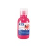 Milan Botella de Tempera - 125ml - Tapon Dosificador - Secado Rapido - Mezclable - Color Rosa Fluorescente