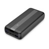 Ksix Bateria Externa/Power Bank 20000mAh 20W - Tecnologia PD+QC - Carga Simultanea - 2x USB-A , 1x USB-C