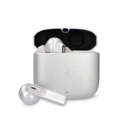 Ksix Spark Auriculares Inalambricos con Microfono Bluetooth 5.2 - Dual Mic con Cancelacion de Ruido y Sonido Lossless HD - Auton
