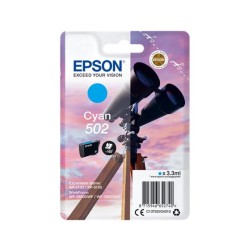 Epson 502 Cyan Cartucho de Tinta Original - C13T02V24010