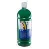 Milan Botella de Tempera - 1000ml - Tapon Dosificador - Secado Rapido - Mezclable - Color Verde Oscuro