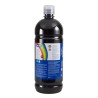 Milan Botella de Tempera - 1000ml - Tapon Dosificador - Secado Rapido - Mezclable - Color Negro