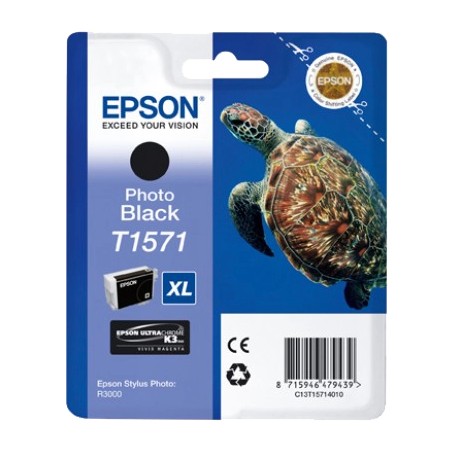 Epson T1571 Negro Photo Cartucho de Tinta Original - C13T15714010