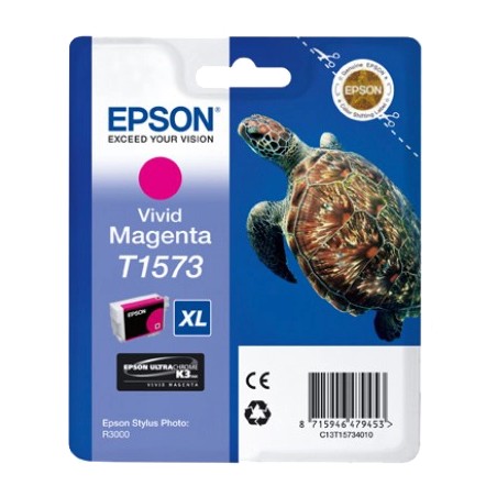 Epson T1573 Magenta Cartucho de Tinta Original - C13T15734010
