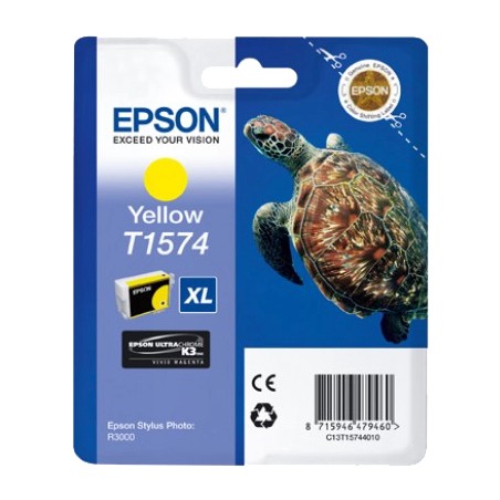 Epson T1574 Amarillo Cartucho de Tinta Original - C13T15744010