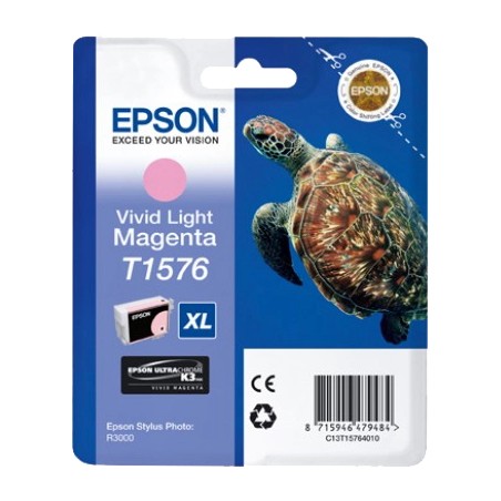 Epson T1576 Magenta Light Cartucho de Tinta Original - C13T15764010