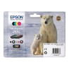 Epson T2636 (26XL) Pack de 4 Cartuchos de Tinta Originales - C13T26364010