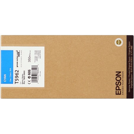 Epson T5962 Cyan Cartucho de Tinta Original - C13T596200