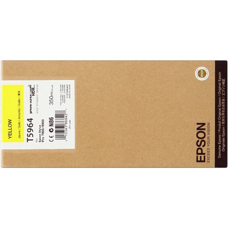 Epson T5964 Amarillo Cartucho de Tinta Original - C13T596400