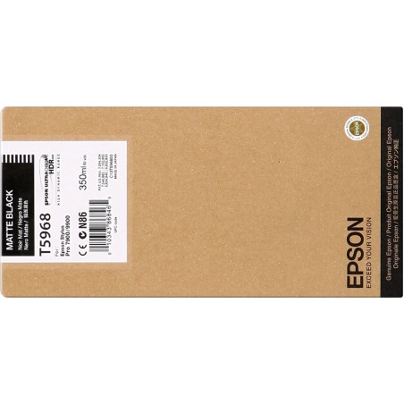 Epson T5968 Negro Mate Cartucho de Tinta Original - C13T596800