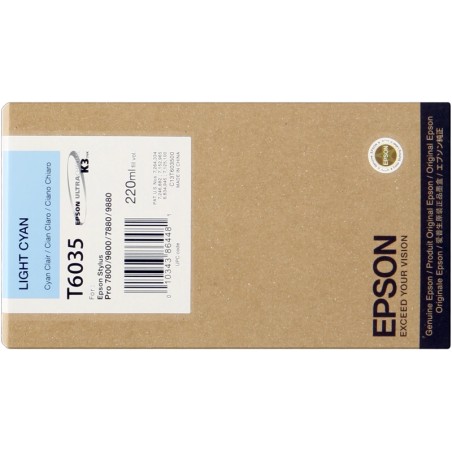 Epson T6035 Cyan Light Cartucho de Tinta Original - C13T603500