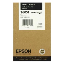 Epson T6051 Negro Photo Cartucho de Tinta Original - C13T605100