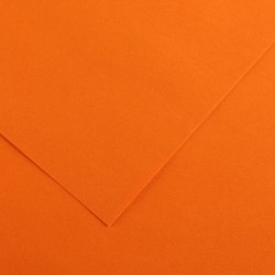 Canson Guarro Pack de 25 Cartulinas Iris A4 de 185g - 50x65cm - Color Naranja