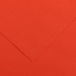 Canson Guarro Pack de 25 Cartulinas Iris A4 de 185g - 50x65cm - Color Tomate