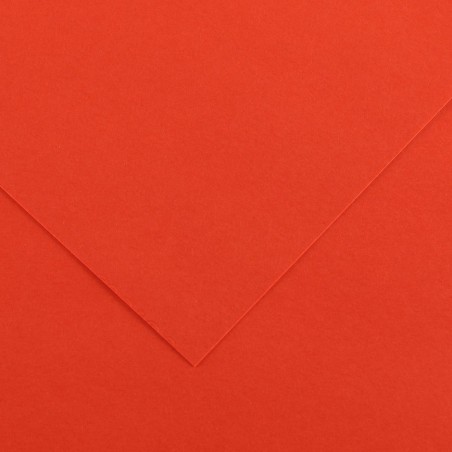 Canson Guarro Pack de 25 Cartulinas Iris A4 de 185g - 50x65cm - Color Tomate