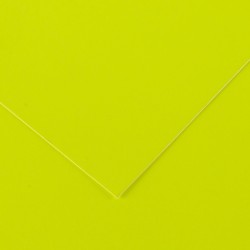 Canson Guarro Pack de 25 Cartulinas Iris A4 de 185g - 50x65cm - Color Amarillo Fluo