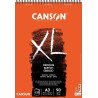 Canson XL Bloc de Croquis con 120 Hojas A3 - Espiral Microperforado - 29.7x42cm - 90g - Color Marfil