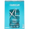 Canson XL Aquarelle Album Espiral Microperforado de 30 Hojas A3 - Grano Fino - 29.7x42cm - 300g - Color Blanco