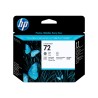HP 72 Cabezal de Impresion Original - Negro Photo y Gris - C9380A