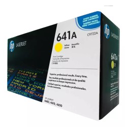HP C9722A Amarillo Cartucho de Toner Original - Reemplaza 641A