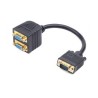 Gembird CC-VGAX2-20CM Cable Splitter VGA M/2xH 0.2m