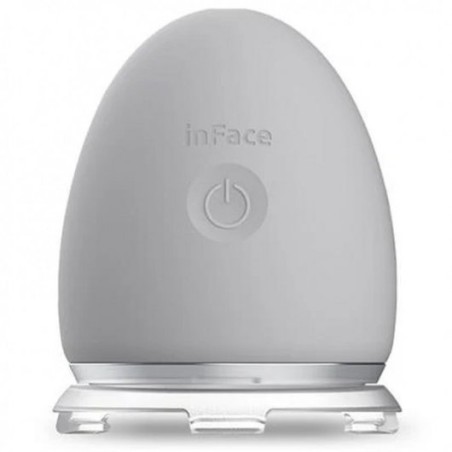 Inface ION Masajeador Facial - Calor, Vibracion Ultrasonica y Exportacion de Iones Positivos - Iones Negativos y Luz Roja para e