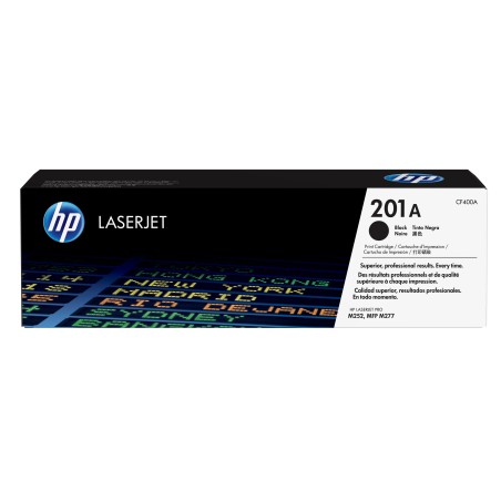 HP CF400A Negro Cartucho de Toner Original - 201A