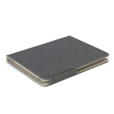 NGS Club Plus Funda para Tablets de 9" a 10" - Diseño Slim - 3 Posiciones - Cierre con Iman - Color Gris