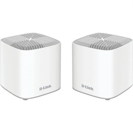 D-Link Sistema WiFi Mesh de Doble Banda - WiFi 6 - 2 Puntos de Acceso - Puerto LAN - Puerto WAN - MU-MIMO - WPA3