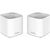 D-Link Sistema WiFi Mesh de Doble Banda - WiFi 6 - 2 Puntos de Acceso - Puerto LAN - Puerto WAN - MU-MIMO - WPA3