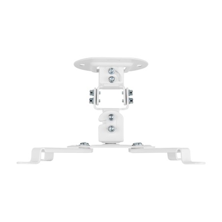 Aisens Soporte Universal Giratorio - Inclinable de Techo para Proyector - Hasta 13.5Kg - Color Blanco