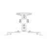 Aisens Soporte Universal Giratorio - Inclinable de Techo para Proyector - Hasta 13.5Kg - Color Blanco
