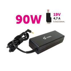 Cromad Cargador Especifico para Portatiles Toshiba 90W - 19V 4.7A - Clavija de 5.5x2.5mm