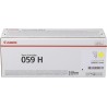 Canon 059H Amarillo Cartucho de Toner Original - 3624C001