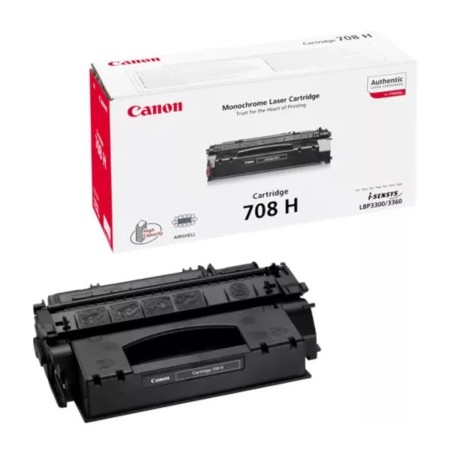 Canon 708H Negro Cartucho de Toner Original - 0917B002