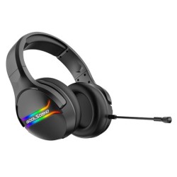Coolsound G9 Auriculares Gaming Inalambricos con Microfono Extraible - Compatible con PC, MAC, PS5, PS4, Xbox 360, Nintendo Swit