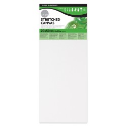 Daler Rowney Simply Bastidor Entelado 20x50cm - Imprimacion Triple - Grano Medio - 100% Algodon sin Acido - 250g