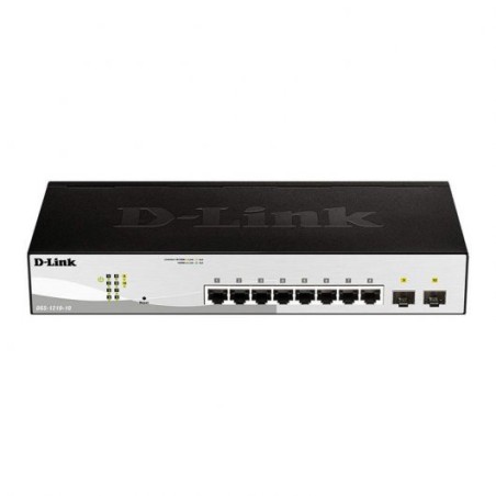 D-Link Switch Smart 8 Puertos Gigabit + 2 Puertos SFP