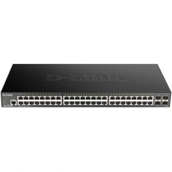 D-Link Switch Gestionado 48 Puertos Gigabit + 4 Puertos SFP 10G