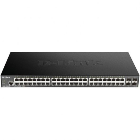 D-Link Switch Gestionado 48 Puertos Gigabit + 4 Puertos SFP 10G