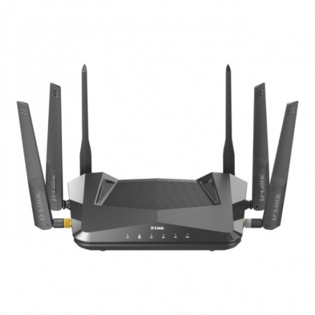 D-Link Router WiFi 6 AX5400 Doble Banda - Hasta 4800Mbps - 4 Puertos RJ45 10/100 Mbps - 6 Antenas Externas - MU-MIMO - OFDMA