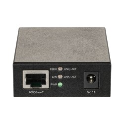 D-Link Conversor de Medios Gigabit RJ-45 a Fibra Optica