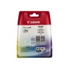 Canon PG40 Negro + CL41 Color Pack de 2 Cartuchos de Tinta Originales - 0615B043/0615B051