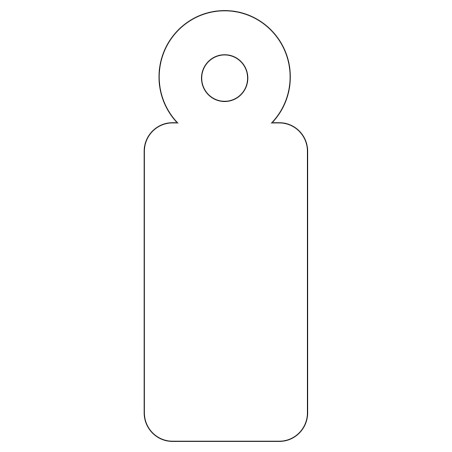 Apli Etiquetas Colgantes Blancas 11 x 29mm 200 U.