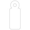 Apli Etiquetas Colgantes Blancas 11 x 29mm 200 U.