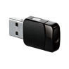 D-Link Adaptador USB WiFi Inalambrico AC600 - Hasta 433Mbps - MU-MIMO - WPS
