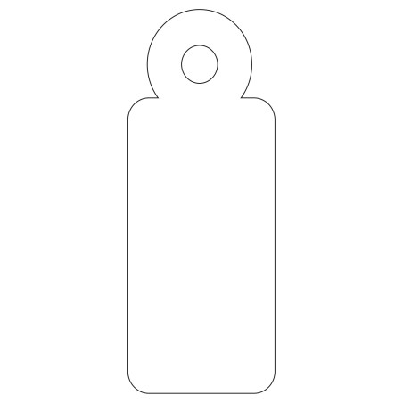 Apli Etiquetas Colgantes Blancas 13 x 34mm 200 U.