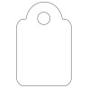 Apli Etiquetas Colgantes Blancas 13 x 20mm 200 U.